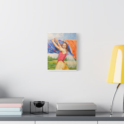 Laundry Fairy on Canvas
