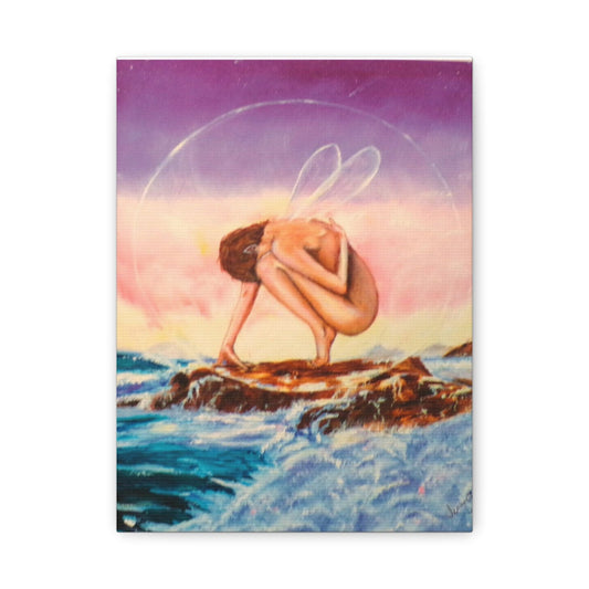 Fairy And The Tide on Canvas
