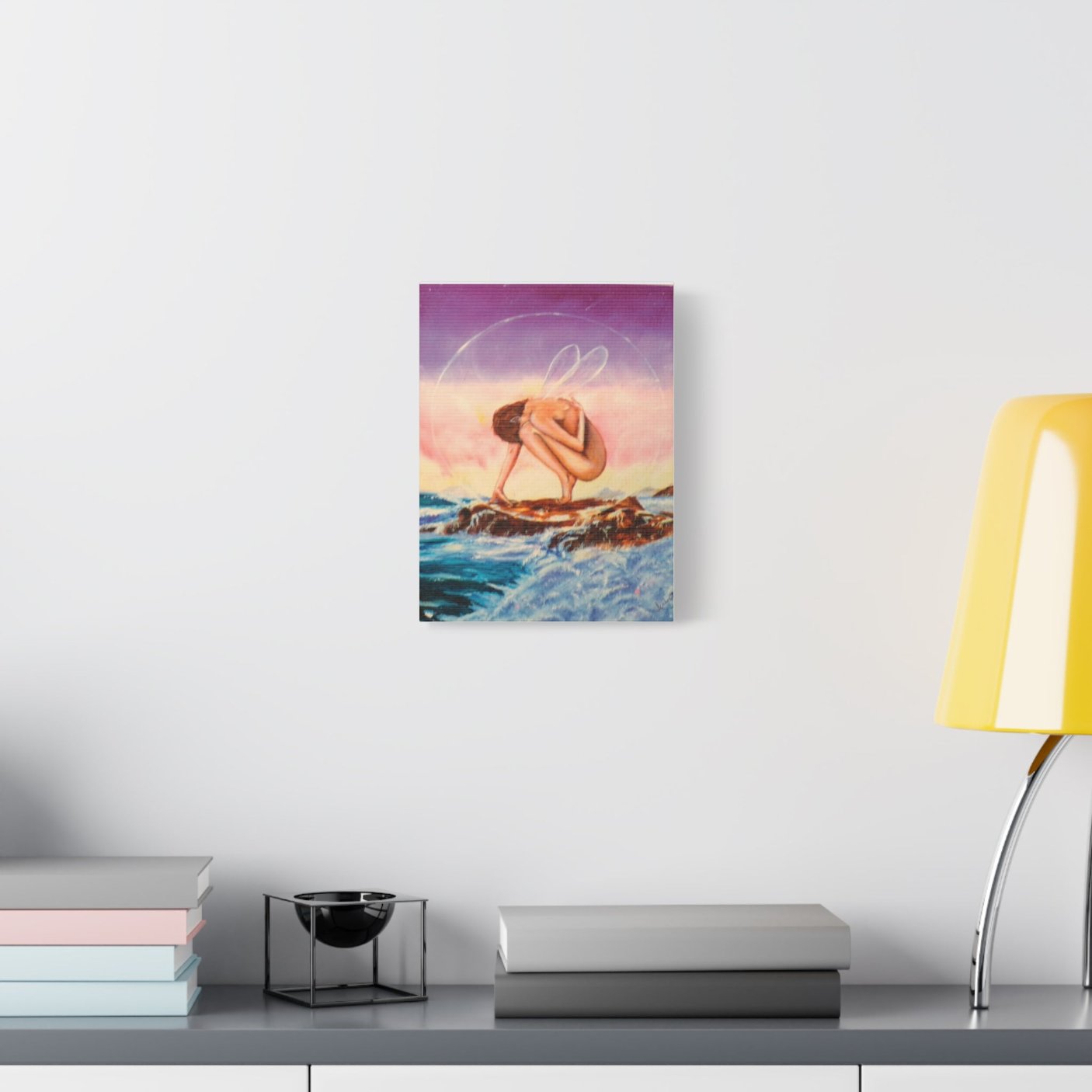 Fairy And The Tide on Canvas