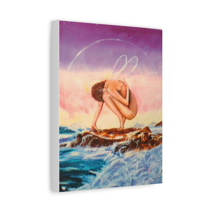 Fairy And The Tide on Canvas