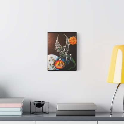 Dragon I Will Carry You on Canvas