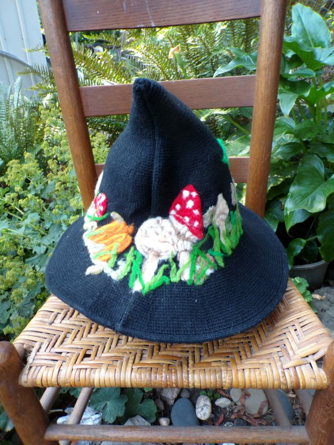 Hat Pumpkins and Mushrooms