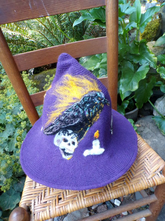 Hat Crow and Candles
