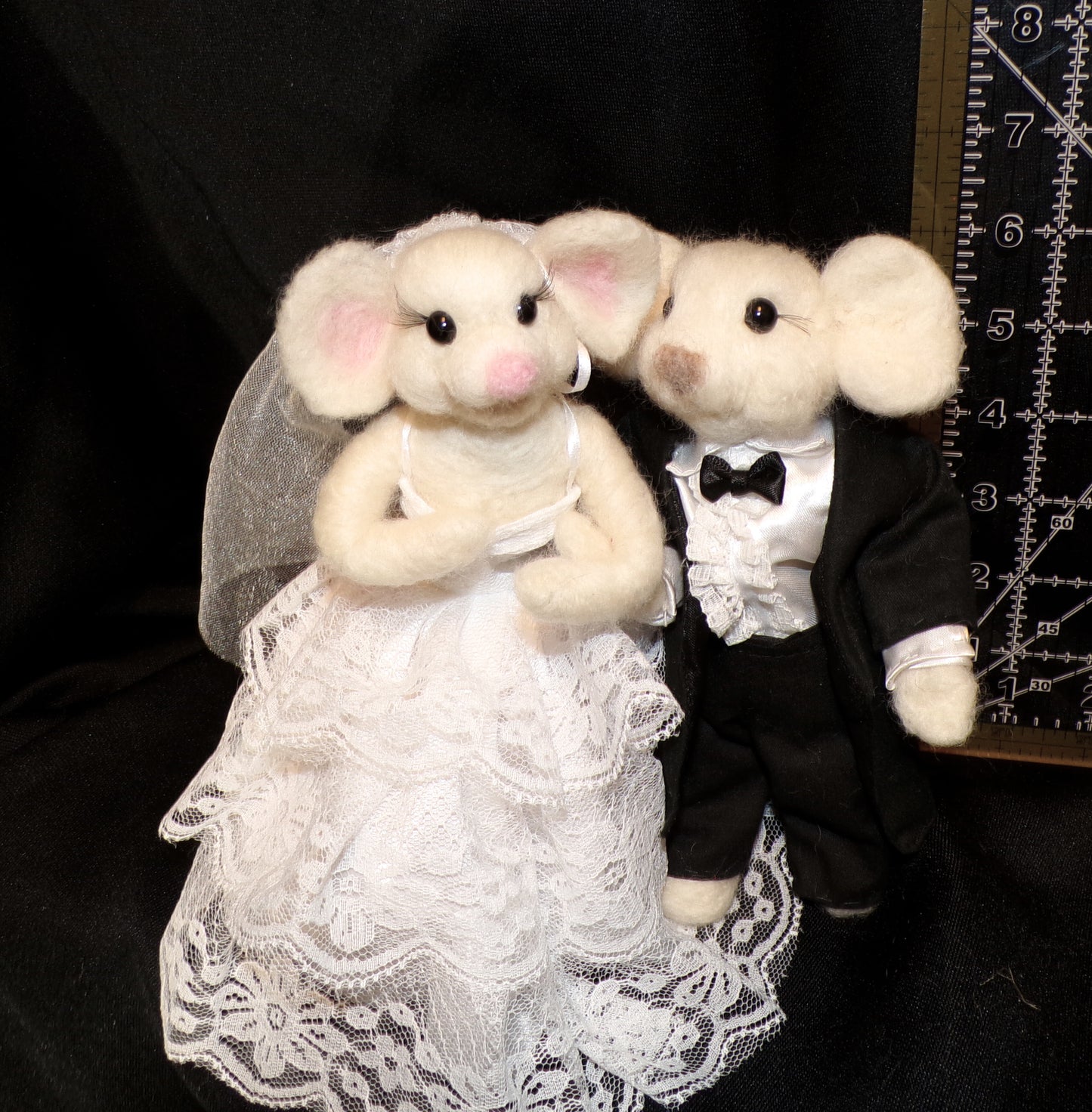 Wool Bride and Groom