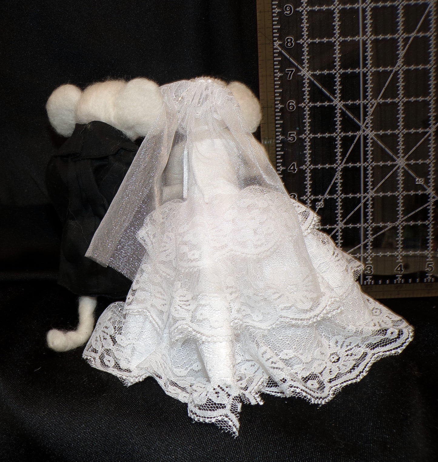 Wool Bride and Groom